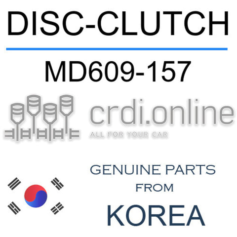 DISC-CLUTCH [ORIGINAL] MD609-157 MD609157 MD609 157