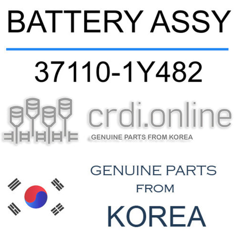 BATTERY ASSY [ORIGINAL] 37110-1Y482 371101Y482 37110 1Y482