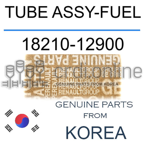 TUBE ASSY-FUEL [ORIGINAL] 18210-12900 1821012900 18210 12900