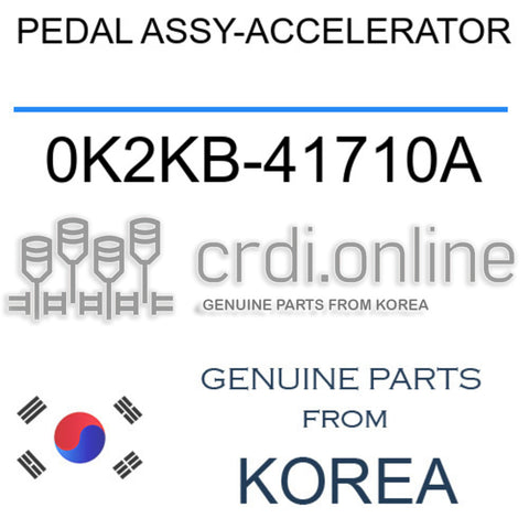 PEDAL ASSY-ACCELERATOR 0K2KB-41710A 0K2KB41710A 0K2KB 41710A