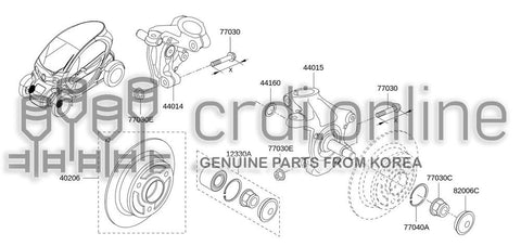 DISC-FRONT BRAKE 40206-4549R 402064549R 40206 4549R