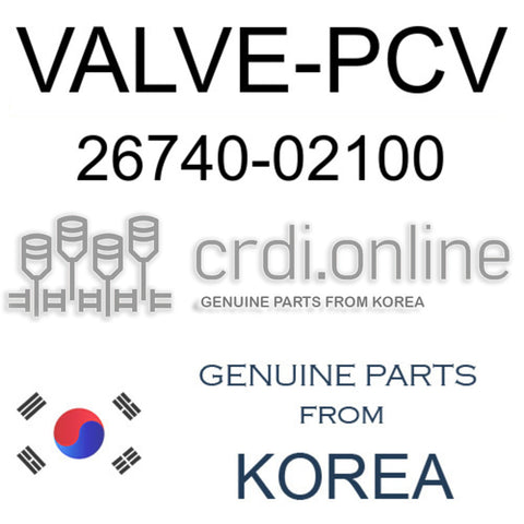 VALVE-PCV 26740-02100 2674002100 26740 02100