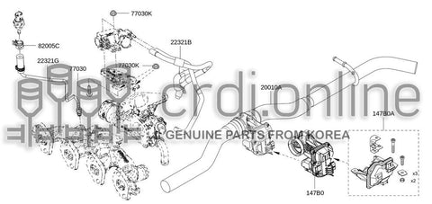 TUBE ASSY-EXHAUSTMIDDLE 20010-8945R 200108945R 20010 8945R