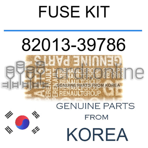 FUSE KIT [ORIGINAL] 82013-39786 8201339786 82013 39786
