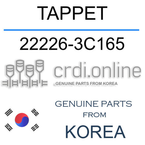 TAPPET 22226-3C165 222263C165 22226 3C165