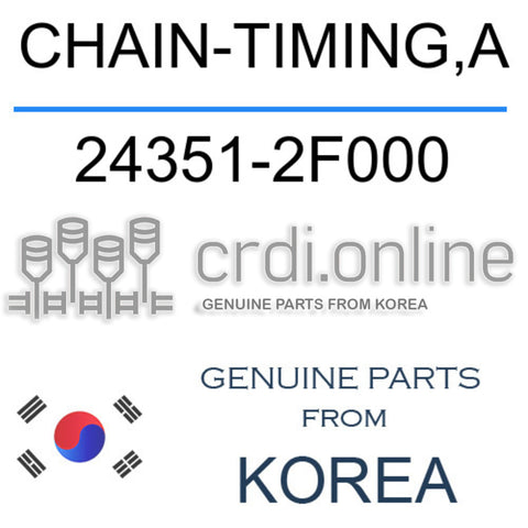CHAIN-TIMING,A [ORIGINAL] 24351-2F000 243512F000 24351 2F000