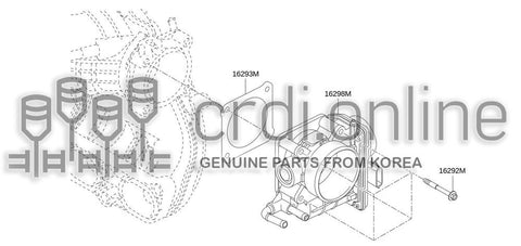 BOLT-SOCKET [ORIGINAL] 16122-6N20A 161226N20A 16122 6N20A