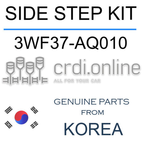 SIDE STEP KIT 3WF37-AQ010 3WF37AQ010 3WF37 AQ010