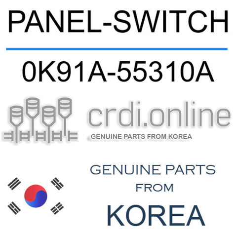 PANEL-SWITCH [ORIGINAL] 0K91A-55310A 0K91A55310A 0K91A 55310A