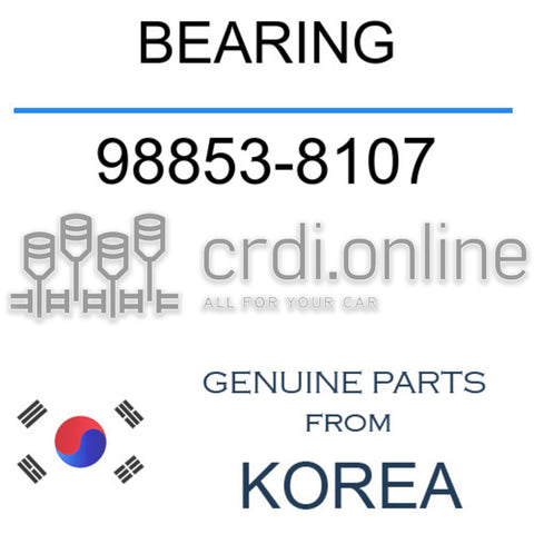 BEARING 98853-8107 988538107 98853 8107