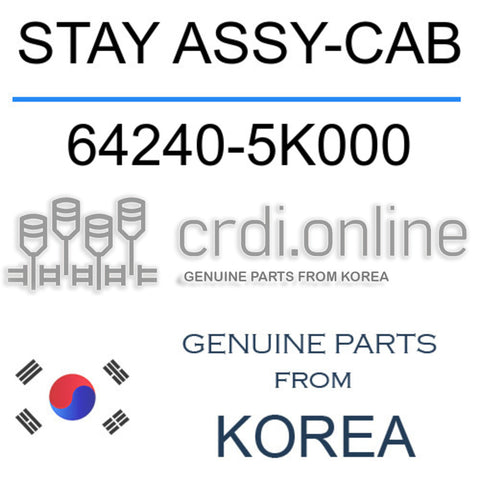STAY ASSY-CAB [ORIGINAL] 64240-5K000 642405K000 64240 5K000