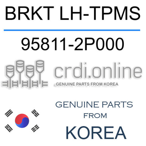 BRKT LH-TPMS [ORIGINAL] 95811-2P000 958112P000 95811 2P000