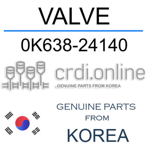VALVE [ORIGINAL] 0K638-24140 0K63824140 0K638 24140