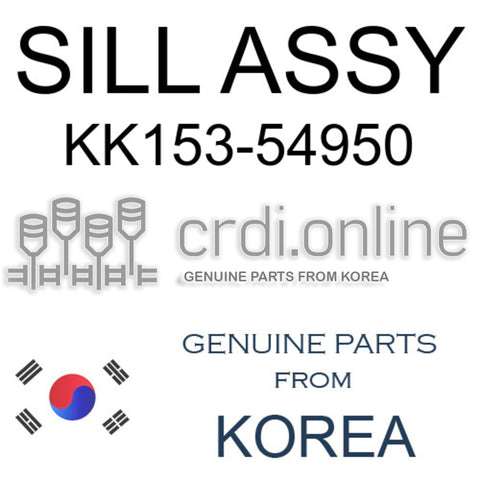 SILL ASSY [ORIGINAL] KK153-54950 KK15354950 KK153 54950