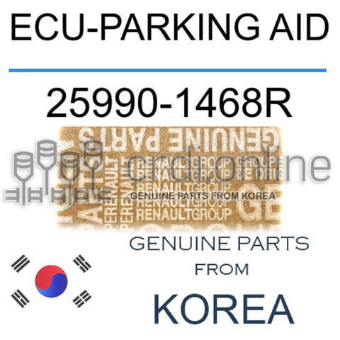 ECU-PARKING AID [ORIGINAL] 25990-1468R 259901468R 25990 1468R