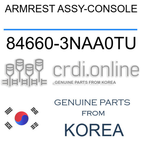 ARMREST ASSY-CONSOLE 84660-3NAA0TU 846603NAA0TU 84660 3NAA0TU