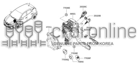 SWITCH ASSY-STOP LAMP 25320-JN00A 25320JN00A 25320 JN00A