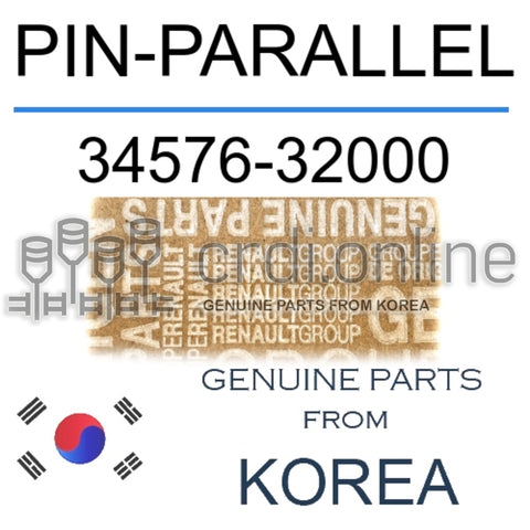 PIN-PARALLEL [ORIGINAL] 34576-32000 3457632000 34576 32000
