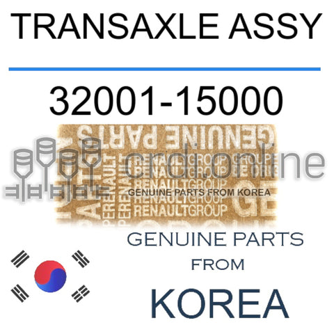 TRANSAXLE ASSY [ORIGINAL] 32001-15000 3200115000 32001 15000