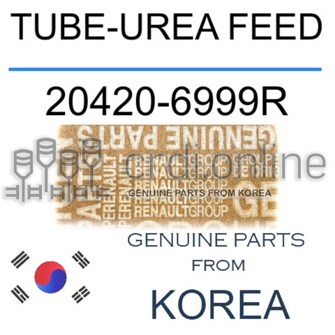 TUBE-UREA FEED [ORIGINAL] 20420-6999R 204206999R 20420 6999R