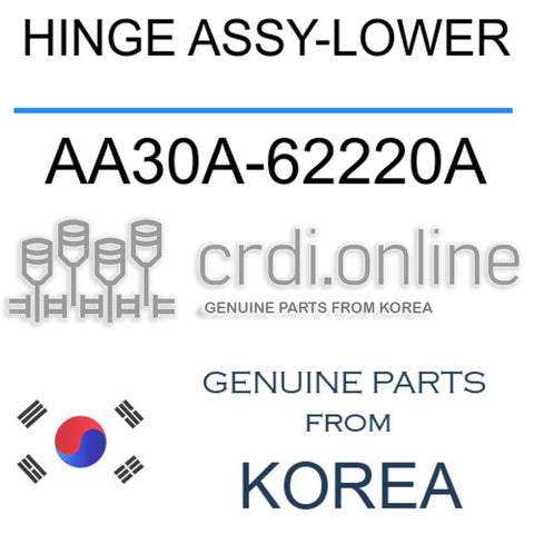 HINGE ASSY-LOWER AA30A-62220A AA30A62220A AA30A 62220A