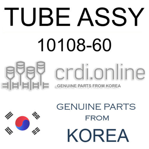 TUBE ASSY [ORIGINAL] 10108-60 1010860 10108 60