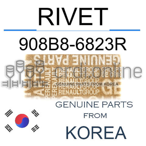 RIVET [ORIGINAL] 908B8-6823R 908B86823R 908B8 6823R