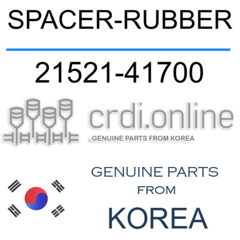 SPACER-RUBBER [ORIGINAL] 21521-41700 2152141700 21521 41700