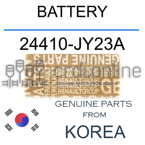 BATTERY [ORIGINAL] 24410-JY23A 24410JY23A 24410 JY23A