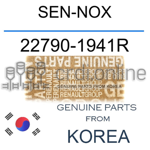 SEN-NOX [ORIGINAL] 22790-1941R 227901941R 22790 1941R