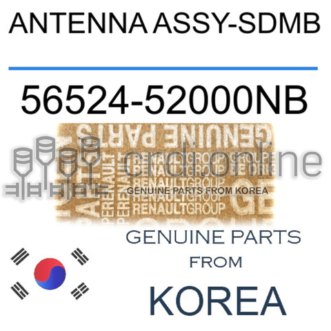 ANTENNA ASSY-SDMB [ORIGINAL] 56524-52000NB 5652452000NB 56524 52000NB