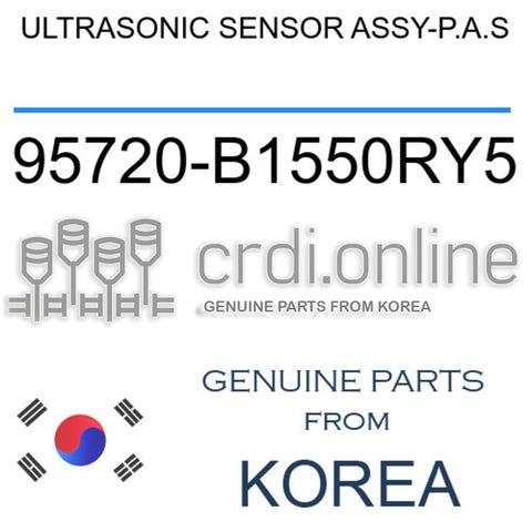 ULTRASONIC SENSOR ASSY-P.A.S [ORIGINAL] 95720-B1550RY5 95720B1550RY5 95720 B1550RY5