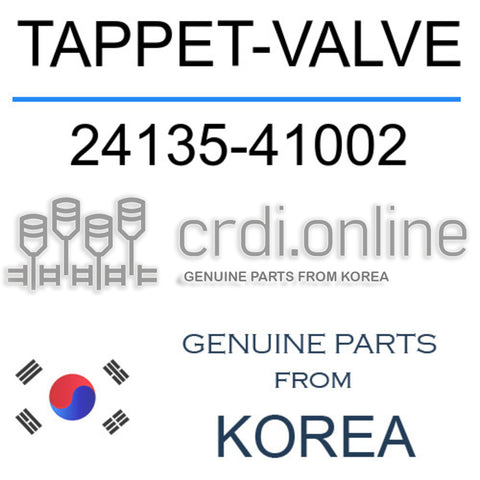 TAPPET-VALVE [ORIGINAL] 24135-41002 2413541002 24135 41002
