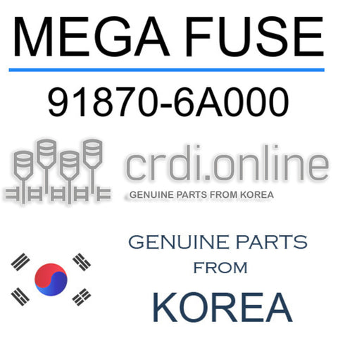 MEGA FUSE [ORIGINAL] 91870-6A000 918706A000 91870 6A000