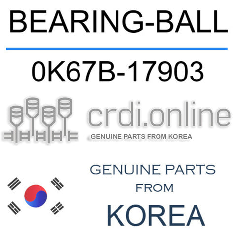 BEARING-BALL 0K67B-17903 0K67B17903 0K67B 17903