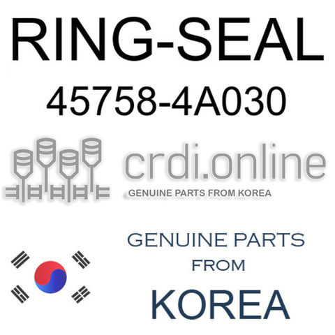 RING-SEAL [ORIGINAL] 45758-4A030 457584A030 45758 4A030