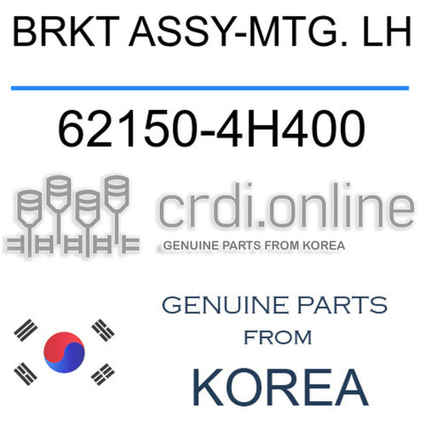 BRKT ASSY-MTG. LH 62150-4H400 621504H400 62150 4H400