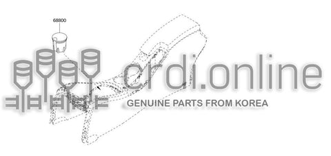 ASHTRAY ASSY-INSTRUMENT 82007-28639 8200728639 82007 28639