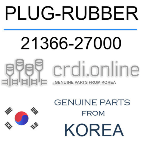 PLUG-RUBBER [ORIGINAL] 21366-27000 2136627000 21366 27000