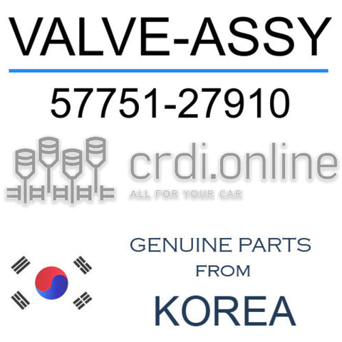 VALVE-ASSY [ORIGINAL] 57751-27910 5775127910 57751 27910