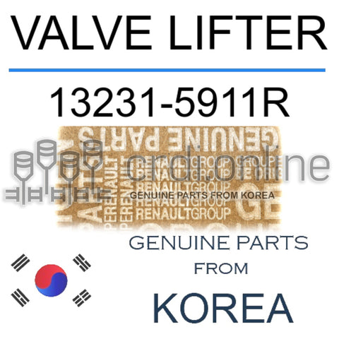 VALVE LIFTER [ORIGINAL] 13231-5911R 132315911R 13231 5911R