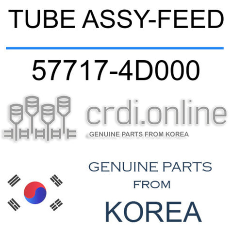 TUBE ASSY-FEED [ORIGINAL] 57717-4D000 577174D000 57717 4D000