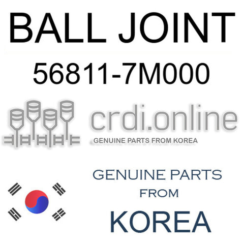 BALL JOINT [ORIGINAL] 56811-7M000 568117M000 56811 7M000