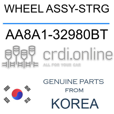 WHEEL ASSY-STRG AA8A1-32980BT AA8A132980BT AA8A1 32980BT