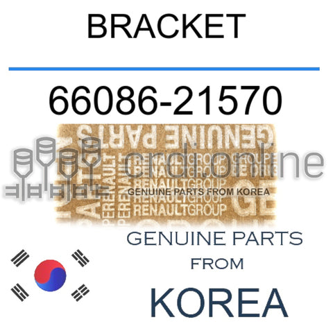 BRACKET [ORIGINAL] 66086-21570 6608621570 66086 21570
