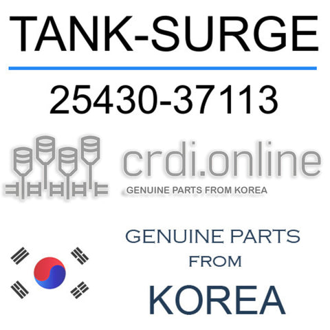 TANK-SURGE [ORIGINAL] 25430-37113 2543037113 25430 37113