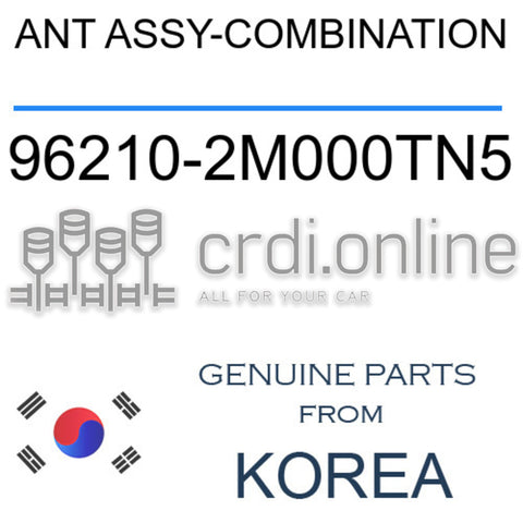 ANT ASSY-COMBINATION 96210-2M000TN5 962102M000TN5 96210 2M000TN5