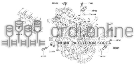SENSOR-AIR TEMPERATURE 82004-15410 8200415410 82004 15410