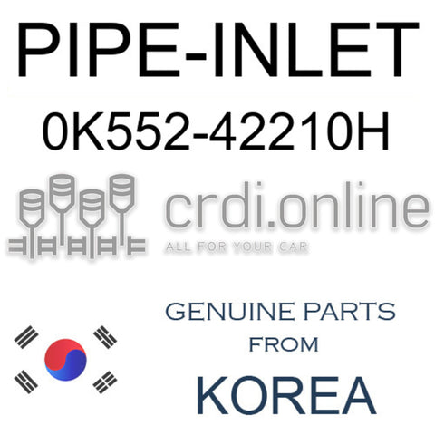 PIPE-INLET [ORIGINAL] 0K552-42210H 0K55242210H 0K552 42210H