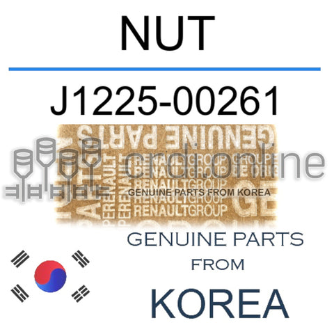 NUT [ORIGINAL] J1225-00261 J122500261 J1225 00261